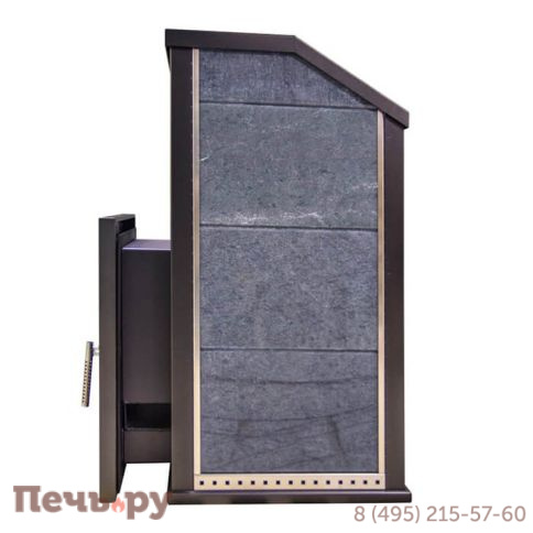 Банная печь Klover RT 35-P в облицовке талькомагнезит фото 2