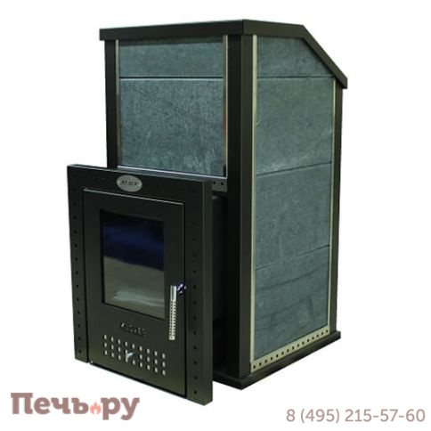 Банная печь Klover RT 35-P в облицовке талькомагнезит фото