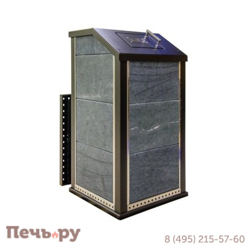 Банная печь Klover RT 35-P в облицовке жадеит фото 3