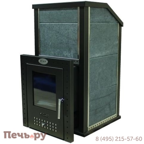 Банная печь Klover RT 35-P в облицовке жадеит фото