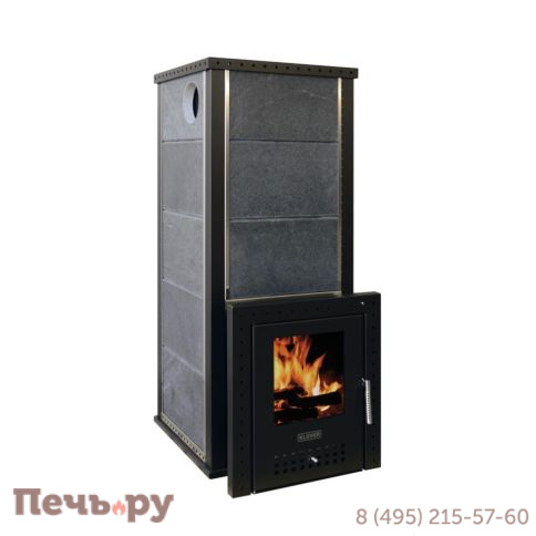 Банная печь Klover RT 35-RV 310S в облицовке талькомагнезит фото 2