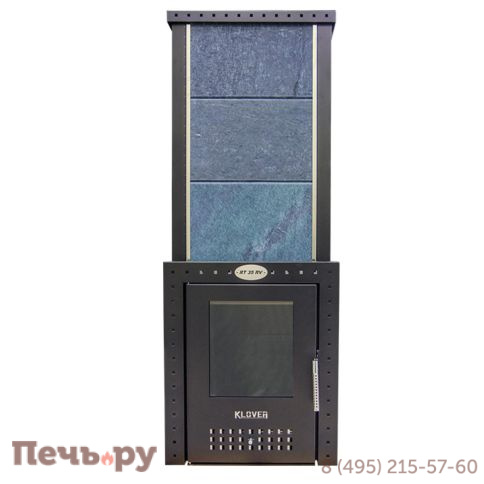 Банная печь Klover RT 35-RV 310S в облицовке талькомагнезит фото 3