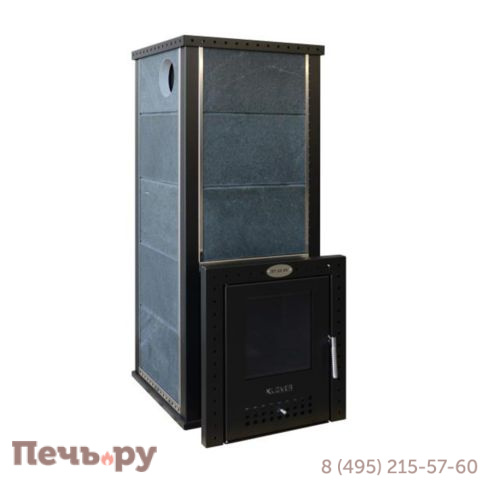 Банная печь Klover RT 35-RV в облицовке серпентинит фото 5