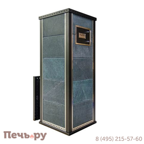 Банная печь Klover RT 35-RV в облицовке талькомагнезит фото 3