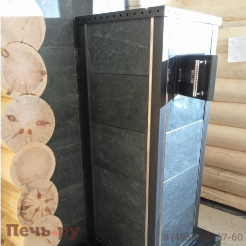 Банная печь Klover RT 35-RV в облицовке талькомагнезит фото 9