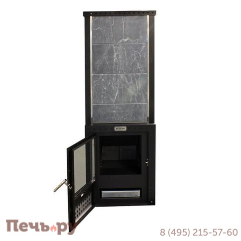 Банная печь Klover RT 50-RV в облицовке талькомагнезит фото 2