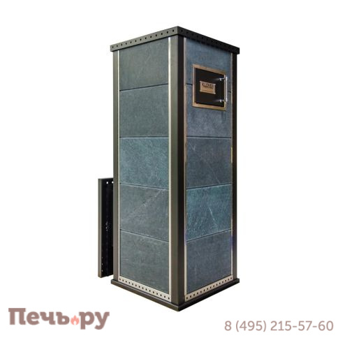Банная печь Klover RT 50-RV в облицовке Жадеит фото 3