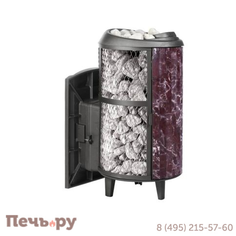 Банная печь Прометалл Атмосфера L КТТ с комбинированной облицовкой фото 6