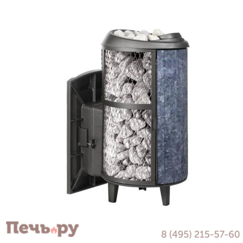 Банная печь Прометалл Атмосфера L КТТ с комбинированной облицовкой фото 7