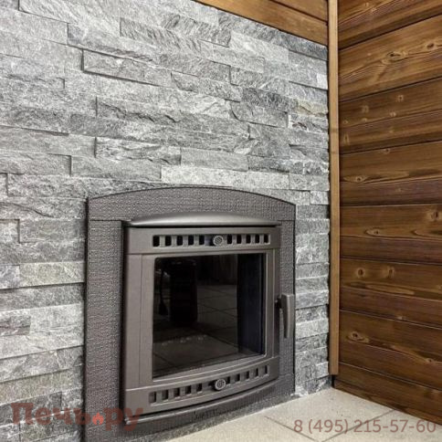 Банная печь Прометалл Атмосфера L с сеткой нержавейкой фото 24