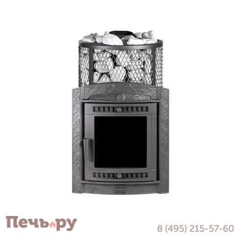 Банная печь Прометалл Атмосфера L+ сетка нержавейка фото 17