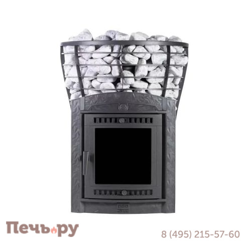 Банная печь Прометалл Атмосфера V Сетка нержавейка фото 7