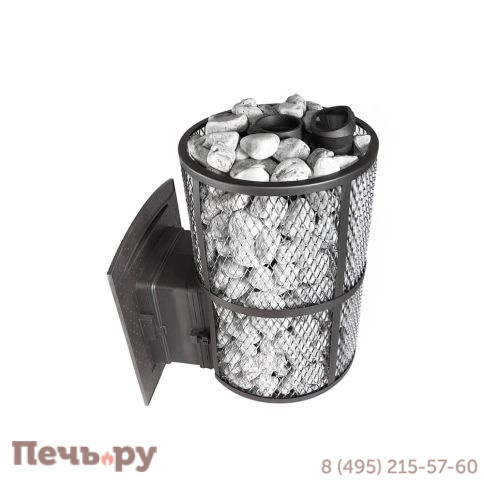 Банная печь Прометалл Атмосфера XL (Про) с сеткой нержавейкой фото 21