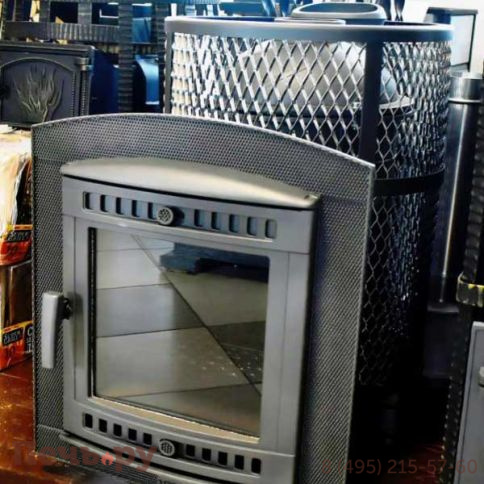 Банная печь Прометалл Атмосфера XL (Про) с сеткой нержавейкой фото 27