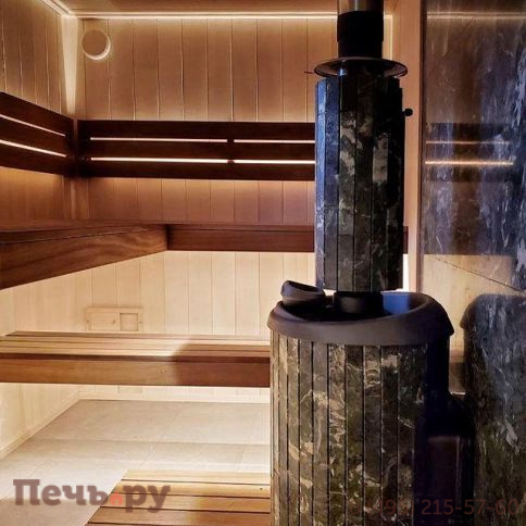 Банная Печь Прометалл Атмосфера XL+ в ламелях фото 10