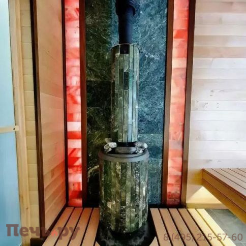 Банная Печь Прометалл Атмосфера XL+ в ламелях фото 15