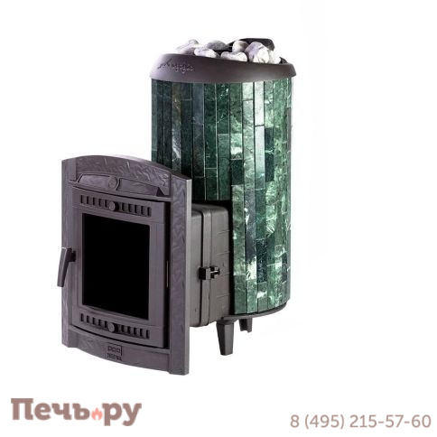 Банная Печь Прометалл Атмосфера XL+ в ламелях фото