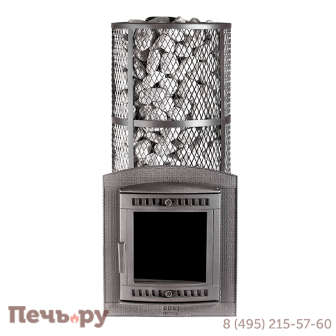 Банная печь Прометалл Атмосфера XXL с сеткой из нержавеющей стали фото 2