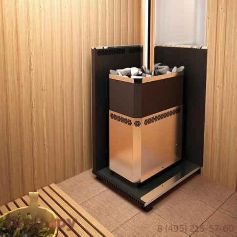 Банная печь Теплодар Русь 18 ЛНЗП Профи фото 2