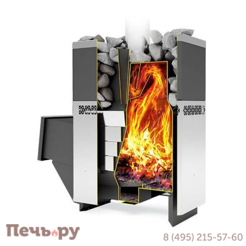 Банная печь Теплодар Русь 18 ЛНЗП Профи фото 3