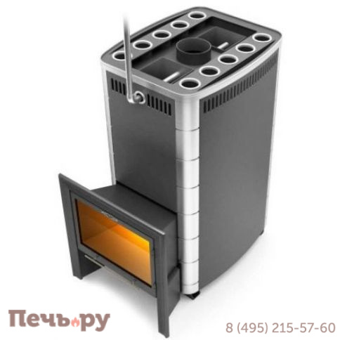 Банная печь ТМФ Гекла Inox БСЭ ЗК антрацит НВ фото