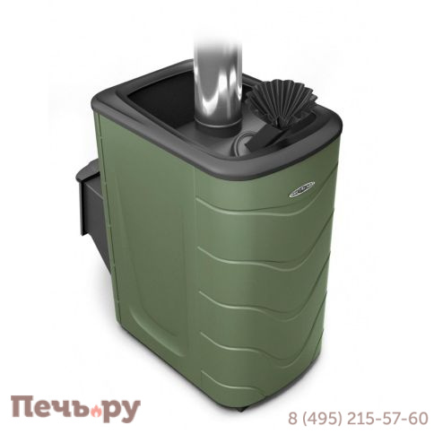 Банная печь ТМФ Гейзер 2014 Carbon ДА ЗК Хризолит фото