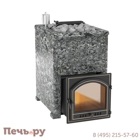 Банная печь Эверест Inox 28 (205) Пироксенит Элит, S-40 фото