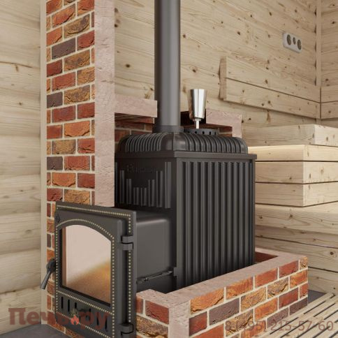 Банная печь Эверест Лёгкий пар (280) под обкладку фото 3