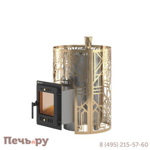 Банная печь Эверест Steam Master Galaxy 18 INOX (210М) Gold фото 2