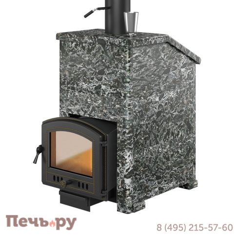 Банная печь Везувий Легенда Ретро 224 в облицовке Президент фото 3