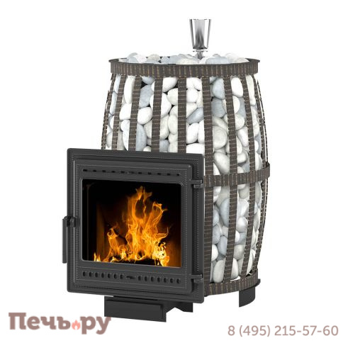 Банная печь Везувий Легенда Русский пар Ковка 18 (505) фото