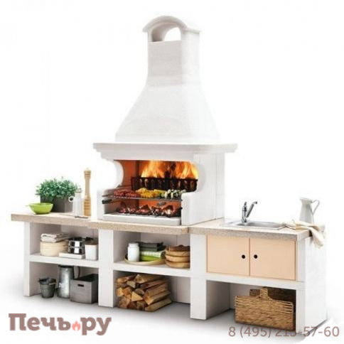 Барбекю Palazzetti Malibu 2: модуль столик фото