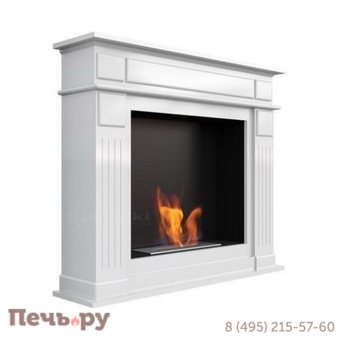 Биокамин Kratki NOVEMBER белый, коричневый фото