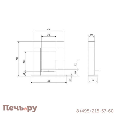 Биокамин Kratki Whiskey фото 8