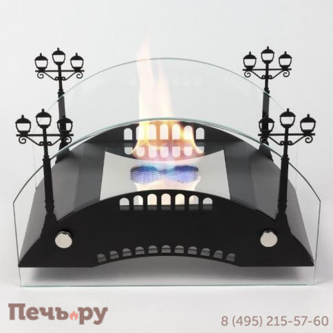 Биокамин настольный Lux Fire Пушкинский мост М фото 4