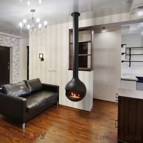 Биокамин подвесной Lux Fire Сфера 500 фото 5