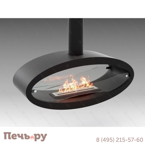 Биокамин подвесной Lux Fire Эллипс 1200 фото