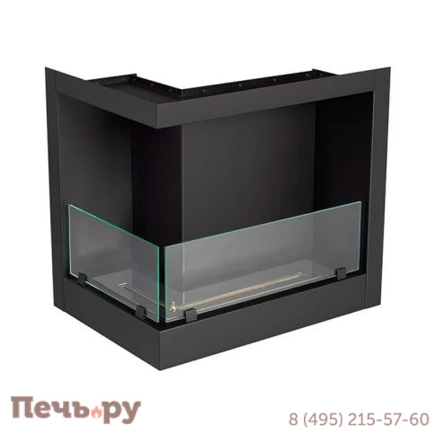 Биокамин Silver Smith Concept L Right (ниша+топливный блок) фото 2