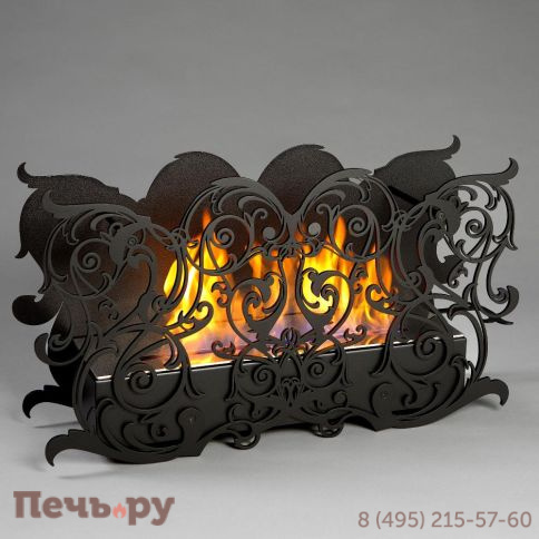 Биокамин Silver Smith Emotion Black фото 5