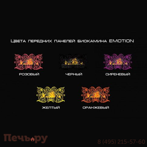 Биокамин Silver Smith Emotion Black фото 6