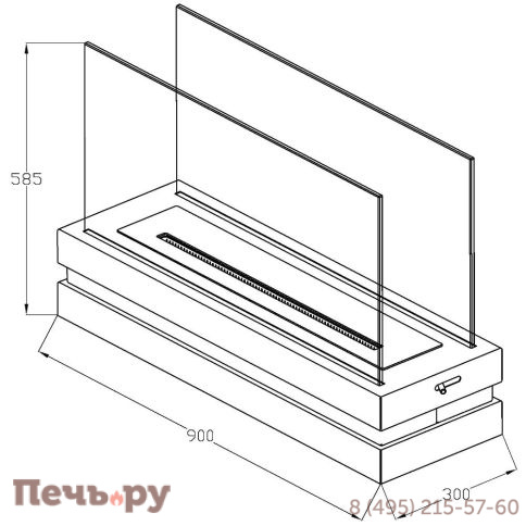 Биокамин Silver Smith Fame Ave. фото 17