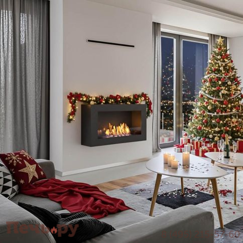 Биокамин Silver Smith Image 800 (ниша+топливный блок) фото