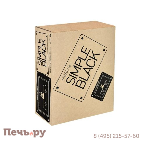 Биокамин Silver Smith Simple Black фото 5