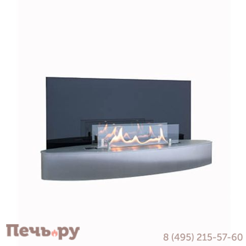 Биокамин Spartherm Ebios Elipse Wall mini (нерж) фото