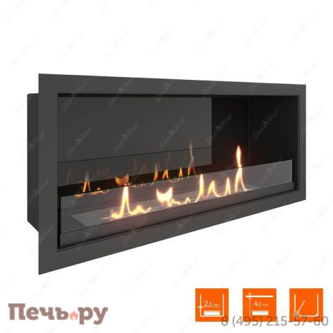 Биокамин в нишу SteelHeat  Leader  700 Small фото 3