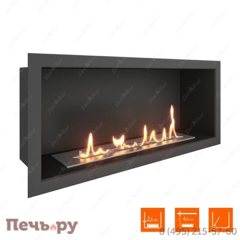 Биокамин в нишу SteelHeat  Leader  700 Small фото