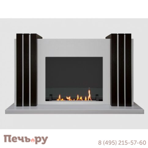 Биокамин в портале SteelHeat Manhetten New фото 3