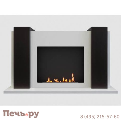 Биокамин в портале SteelHeat Manhetten фото