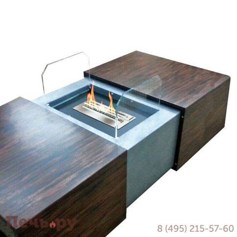 Биокамин ZeFire Браун фото