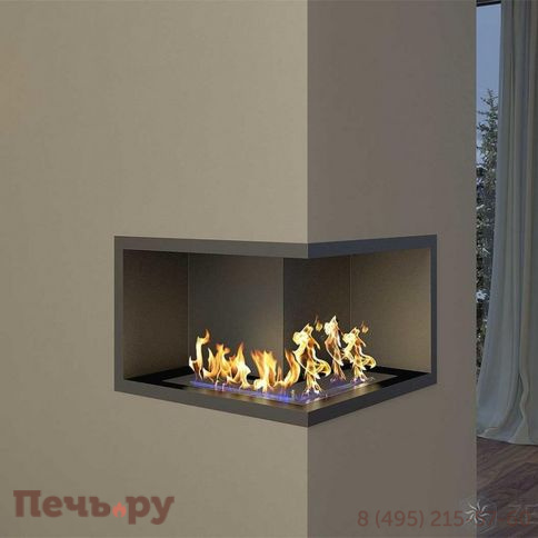 Биокамин ZeFire Standart для угловой стены 700 фото 2